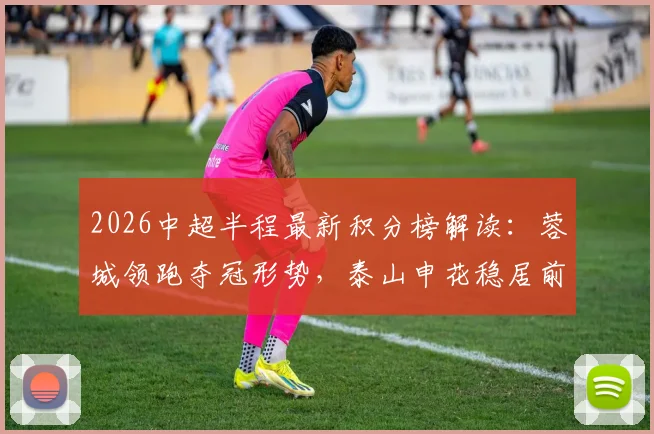 2026中超半程最新积分榜解读：蓉城领跑夺冠形势，泰山申花稳居前四，昔日冠军三镇为何垫底